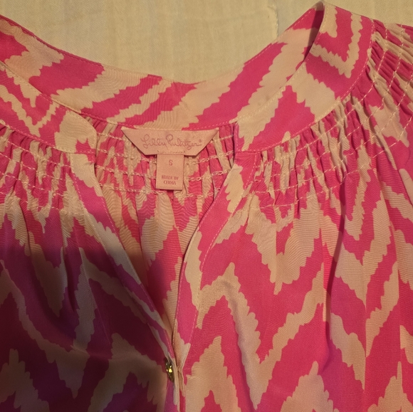 Lilly pulitzer blouse size small - Picture 2 of 2